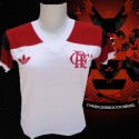 Camisa retrô Flamengo baby look - 1981