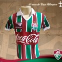 Camisa retrô Fluminense Coca cola Roxo 1991 .