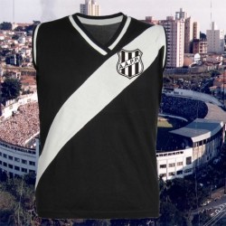 Camisa retrô Ponte Preta branca 1977