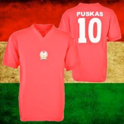 Camisa retrô Hungria Puskas - 1954