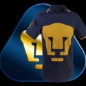 Camisa retrô Los Pumas azul marinho - MEX