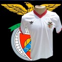Camisa retrô Benfica logo branca - POR