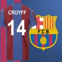 - Camisa retrô Barcelona Yohan cruyff- ESP