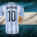 Camisa retrô Argentina Maradona - 1980