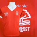 Camisa retrô Nottingham forest vermelha 1979 - ENG