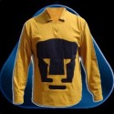 Camisa retrô Los Pumas amarela ML- MEX