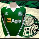Camisa retrô Palmeiras Agip ML 1987