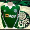 Camisa retrô Palmeiras parmalat logo 1992