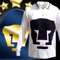 Camisa retrô Los Pumas branca ML- MEX