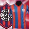 Camisa retro San Lorenzo de Almagro logo - ARG