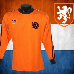Camisa retrô Holanda logo ML- 1978