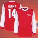 Camisa retrô Arsenal Henry ML .ENG