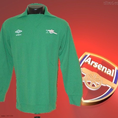 Camisa retrô Arsenal goleiro 1970- ENG