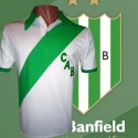 Camisa retrô Banfield branca - ARG