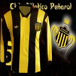 Camisa retrô Club Atlético Penarol logo ML - URU