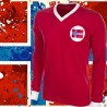 Camisa retrô CCCP manga longa preta