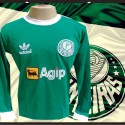 Camisa retrô Palmeiras ML Agip 1987-88.