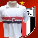 Camisa retrô listrada Botafogo Ribeirão preto - 1992
