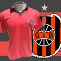 Camisa retrô Brasil de pelotas vermelha 1985