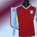 Camisa retrô Aston Villa ML- 1981