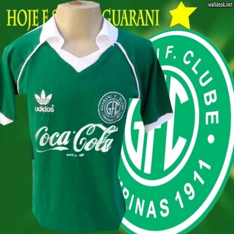 Camisa retro Guarani - 1984 logo 