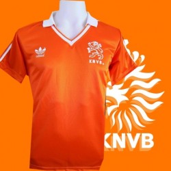 Camisa retrô Holanda logo - 1990