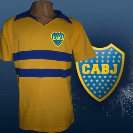 Camisa Retrô Boca Junior 1980 - ARG