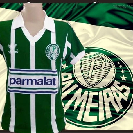 Camisa retrô Palmeiras parmalat