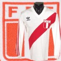 Camisa retrô Peru logo gola V ML-1978