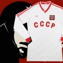 Camisa retrô CCCP logo branca 1986 - ML