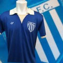Camisa retrô Avaí logo azul gola polo-1980