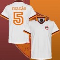 Camisa retrô AS Roma Falcão branca - ITA