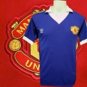 Camisa retrô Manchester United azul 1990- ENG