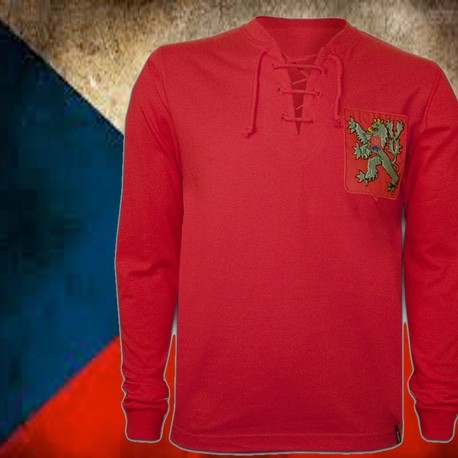 Camisa retrô Tchecoslovaquia cordinha ML -1934