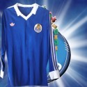 Camisa retrô Porto azul ML 1980 - POR