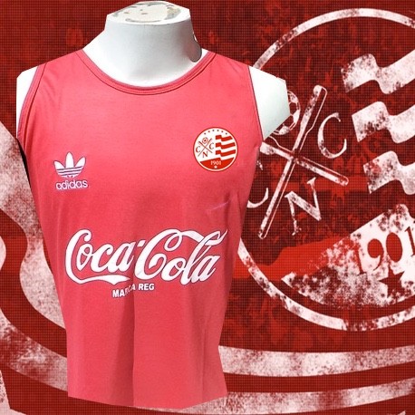 Camisa retro Nautico branca Banorte
