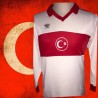 Camisa retrô Turquia branca logo ML - 1989