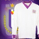 Camisa retrô Anderlecht branca ML 1970 - BEL