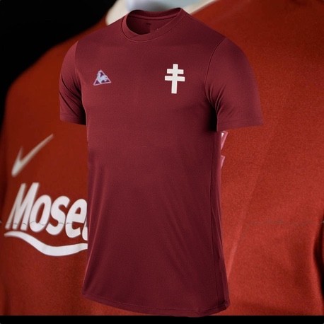 Camisa retrô Fc Metz le coq .