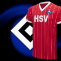 Camisa retrô Hamburgo SV vermelha-1980