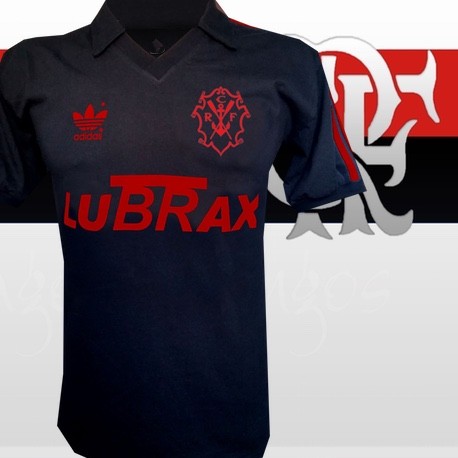 CAMISA RETRÔ FLAMENGO LUBRAX