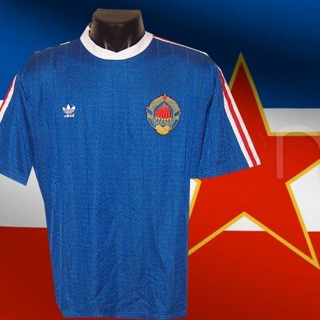 Camisa retrô Antiga Yugoslavia - 1982