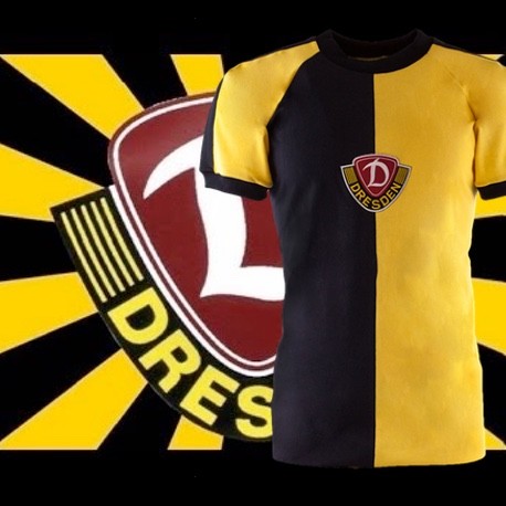 Camisa retrô Dynamo dresden 2 cores- ALE