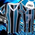 Baby look retrô Grêmio 1983.