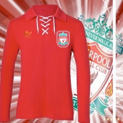 Camisa retrô Liverpool 1978 branca away