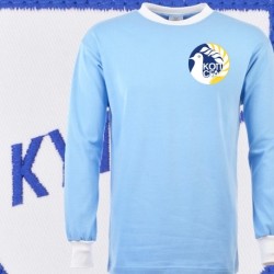 Camisa retrô de Chypre azul ML