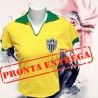 Camisa retrô baby look Atlético mineiro 1910
