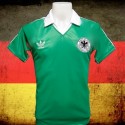 Camisa retrô Alemanha verde -1982