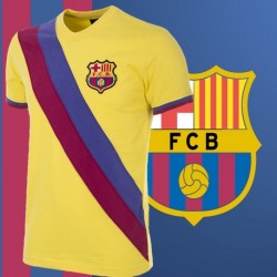 camisa retrô Barcelona ESP