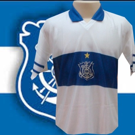 Camisa retrô Olaria fc branca 1985